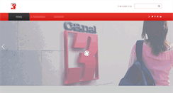 Desktop Screenshot of canal3.com.br