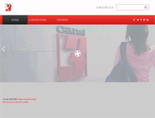 Tablet Screenshot of canal3.com.br